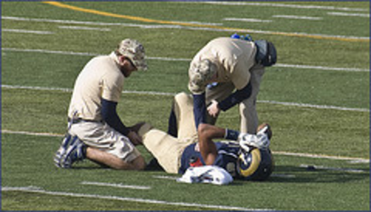 Many athletes get concussions, which leaves them with headaches and other symptoms