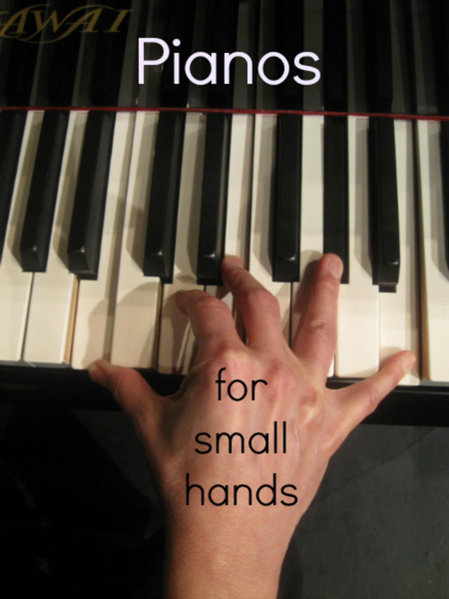 Pianos for small hands
