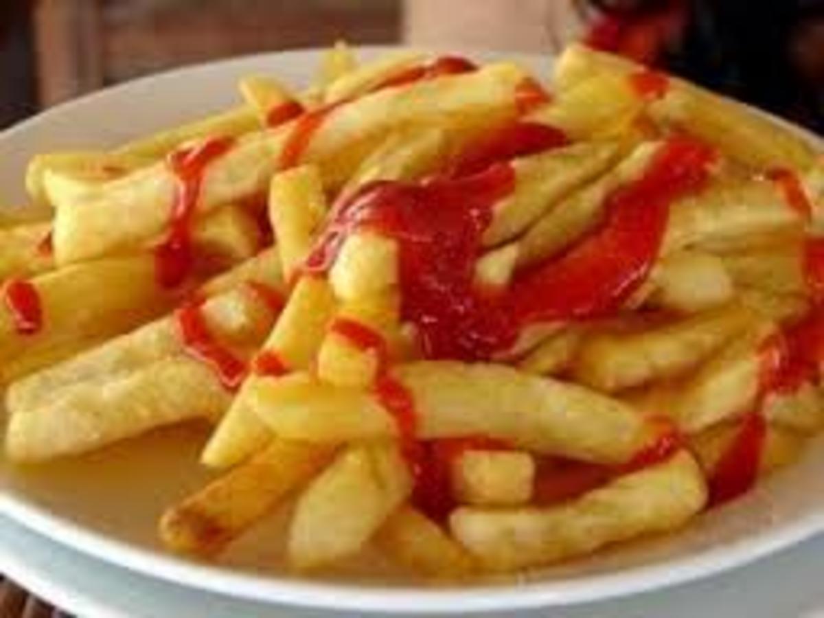 Recipe for Snacks-Homemade Potato Finger Chips