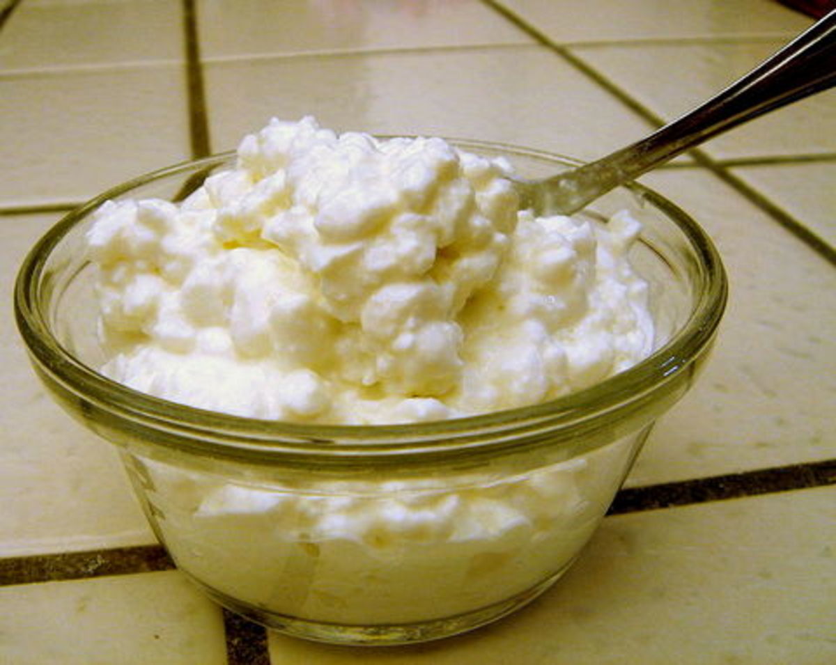 4 ounces of cottage cheese=16 grams of protein