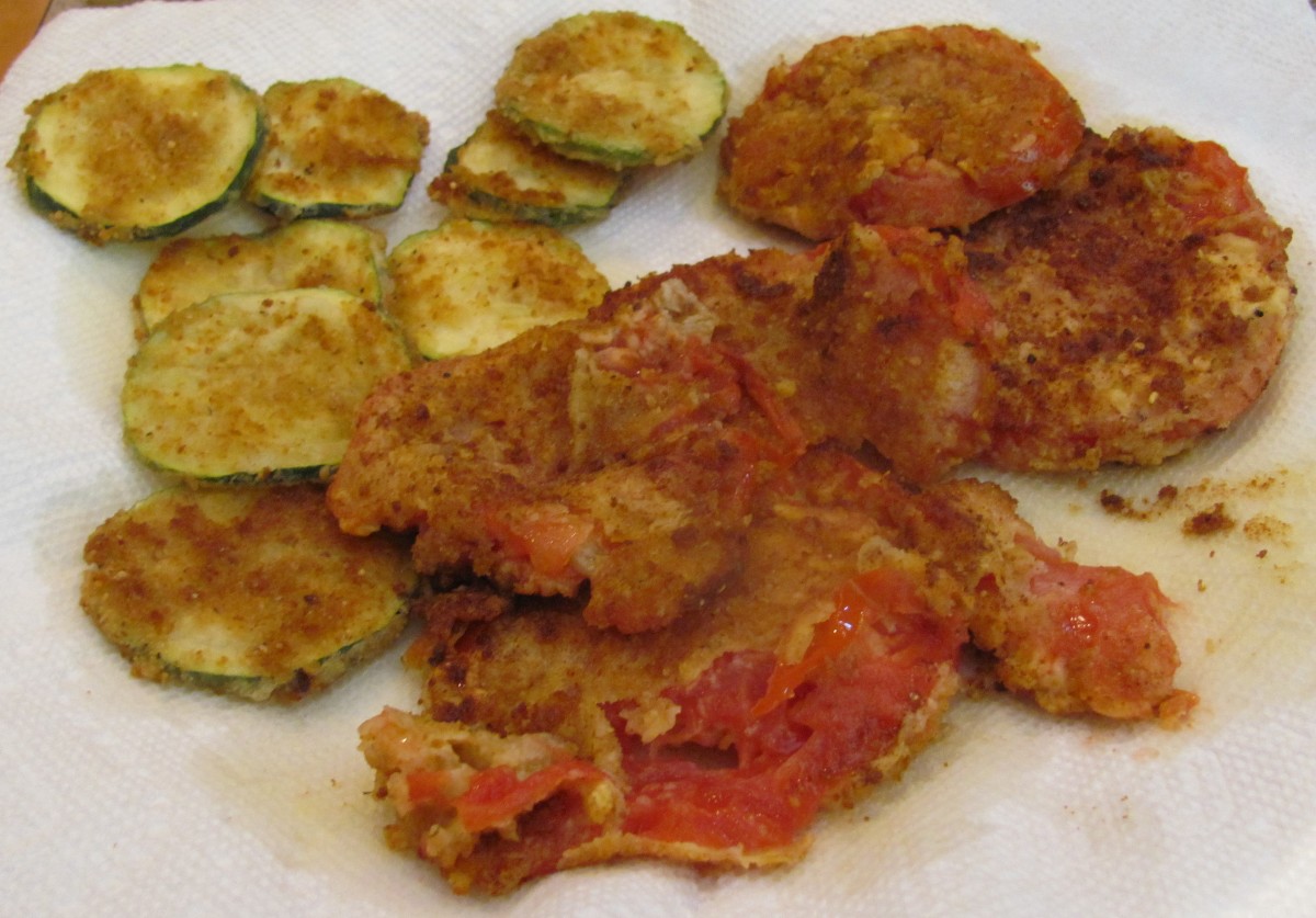 BakedBreaded Zucchini Chips HubPages