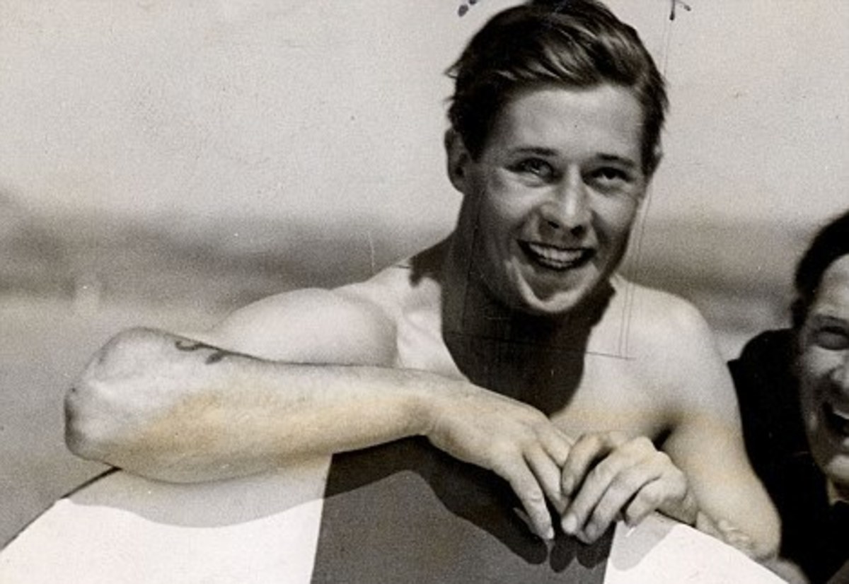 Carefree pre-war snap of Roger Bushell - when did his attitude change?