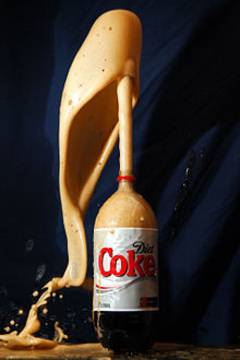 Diet Coke Geyser Experiment Instructions