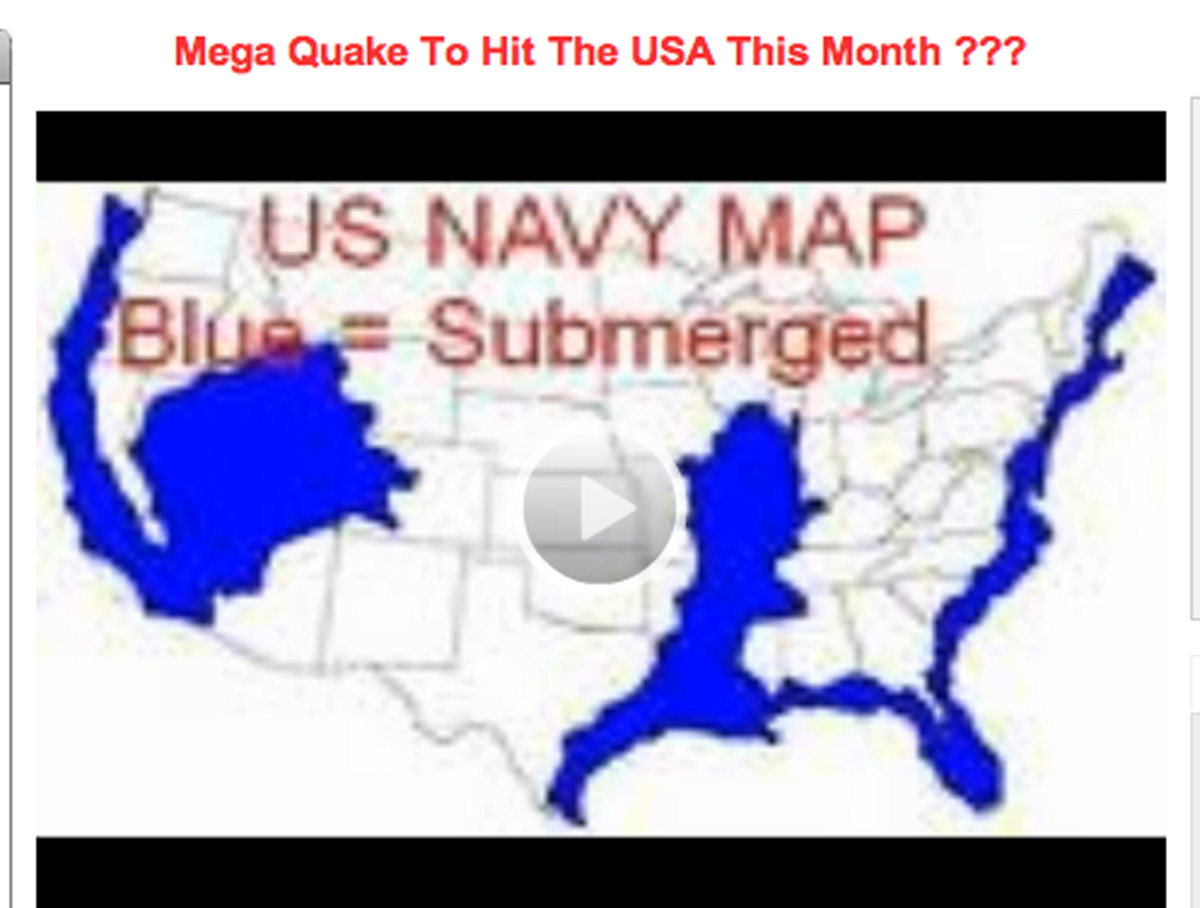 This mega-quake map was taken from the internet many years ago after FEMA conducted earthquakes drills in the Mississippi Valley.