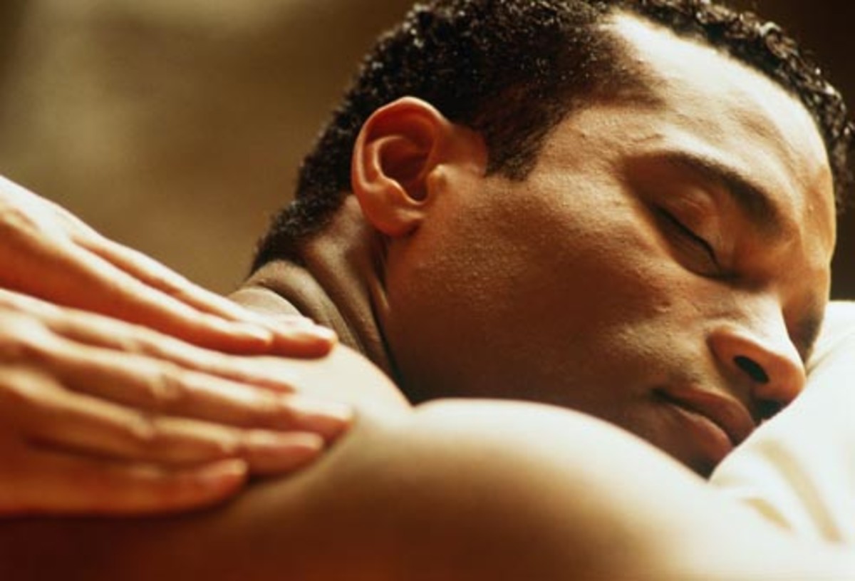 Men enjoy sensual massages, too!