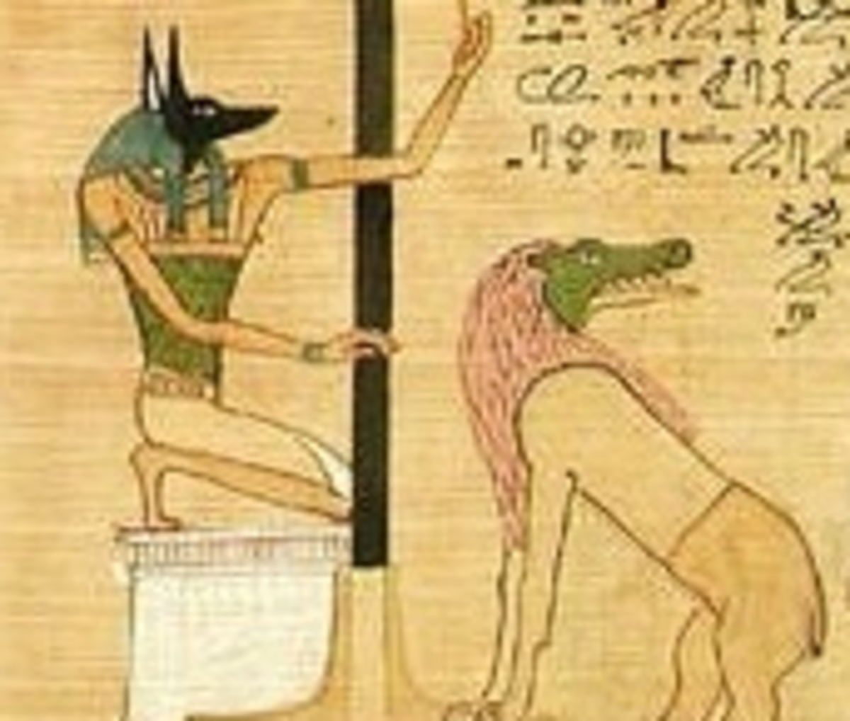 Anubis and Ammit