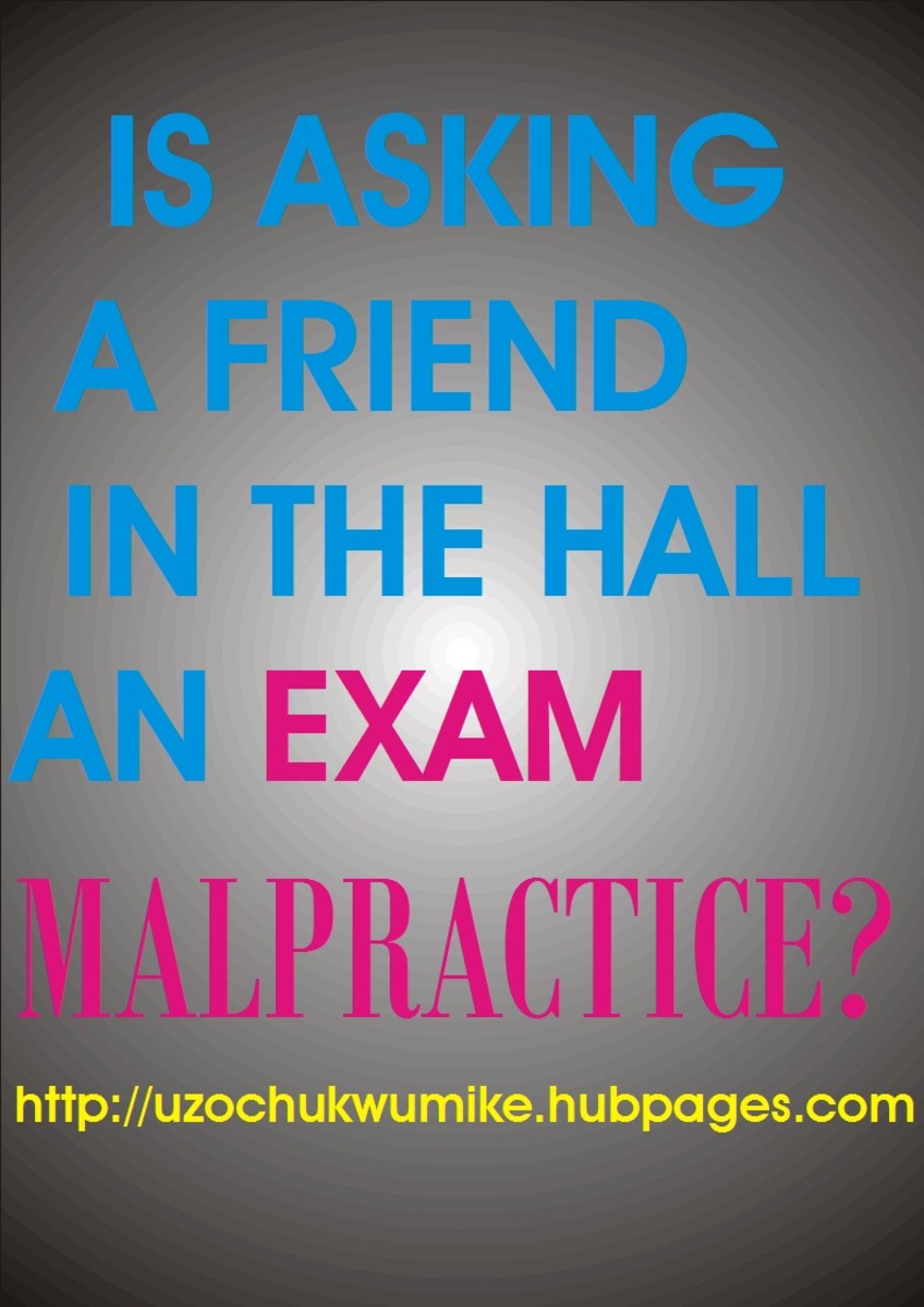 forms of examination malpractice