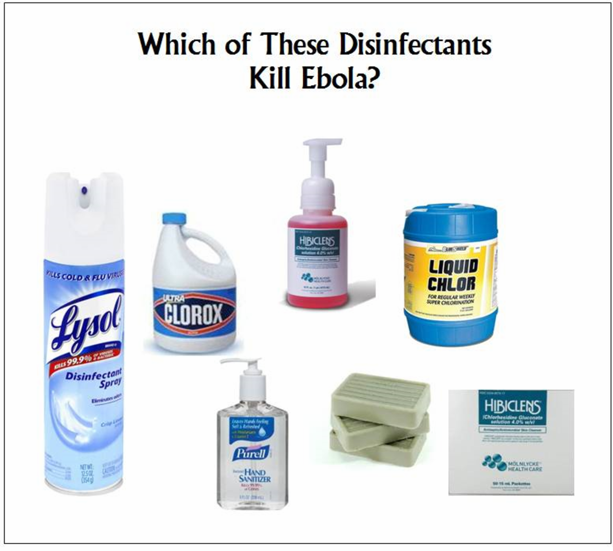 Which Disinfectants & Soaps Will Kill Ebola?