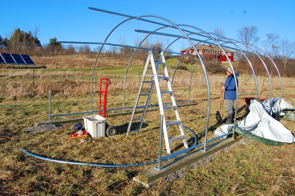 Building a greenhouse