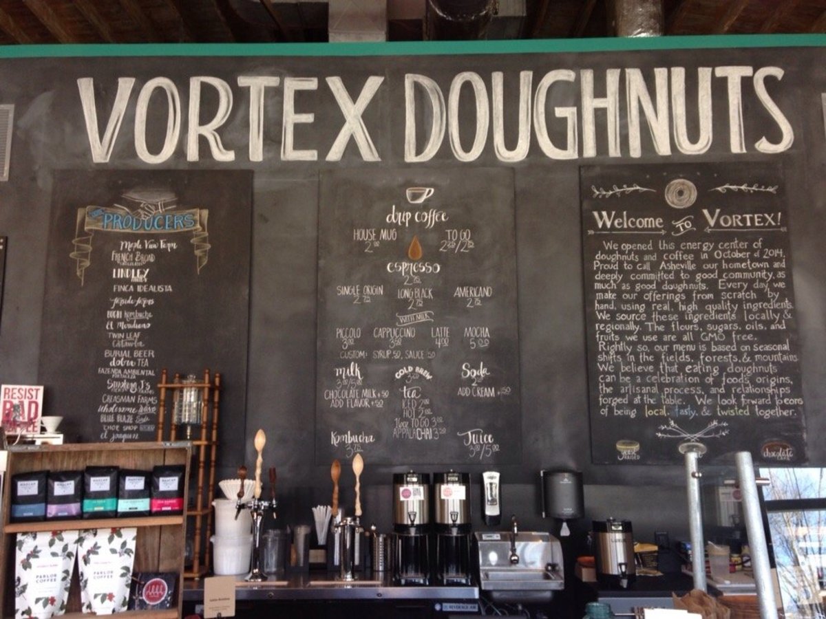 Vortex Doughnuts donuts Asheville NC