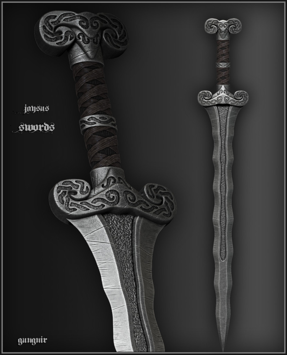 JaySus swords are simply the most beautiful weapons in Skyrim. Picture courtesy of Skyrim Nexus, Bethesda and Zenimax.