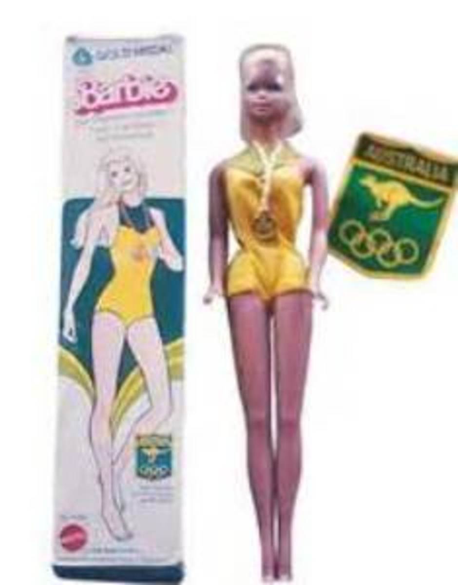 Gold Medal Barbie Doll - Australia