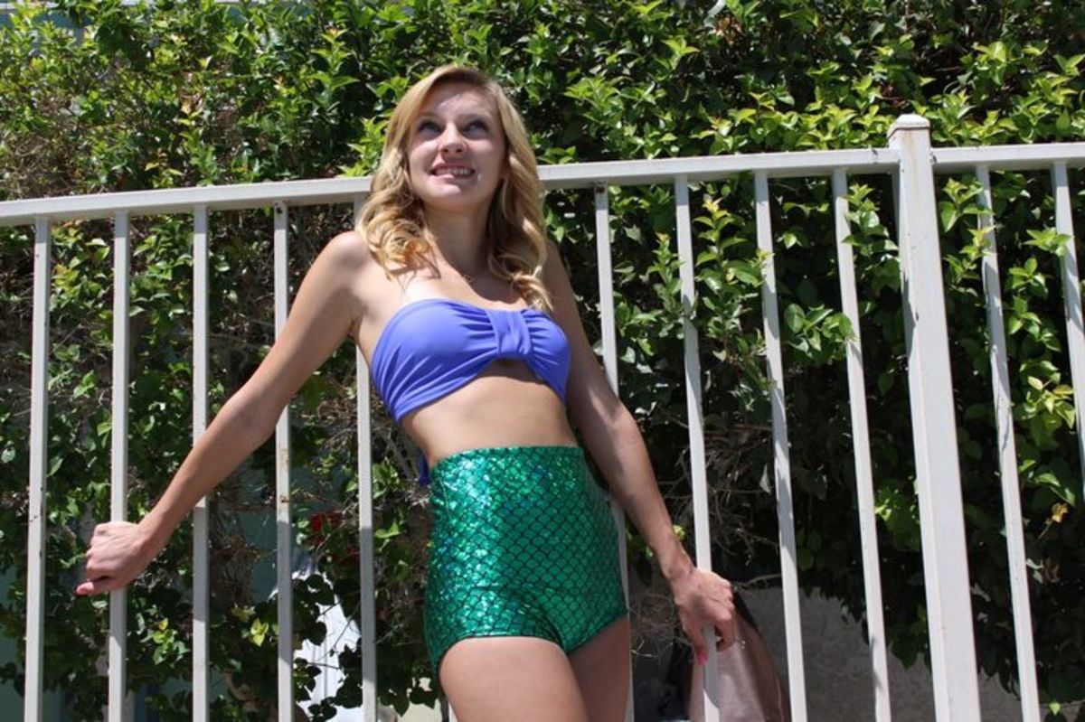 Mermaid inspired bathingsuit