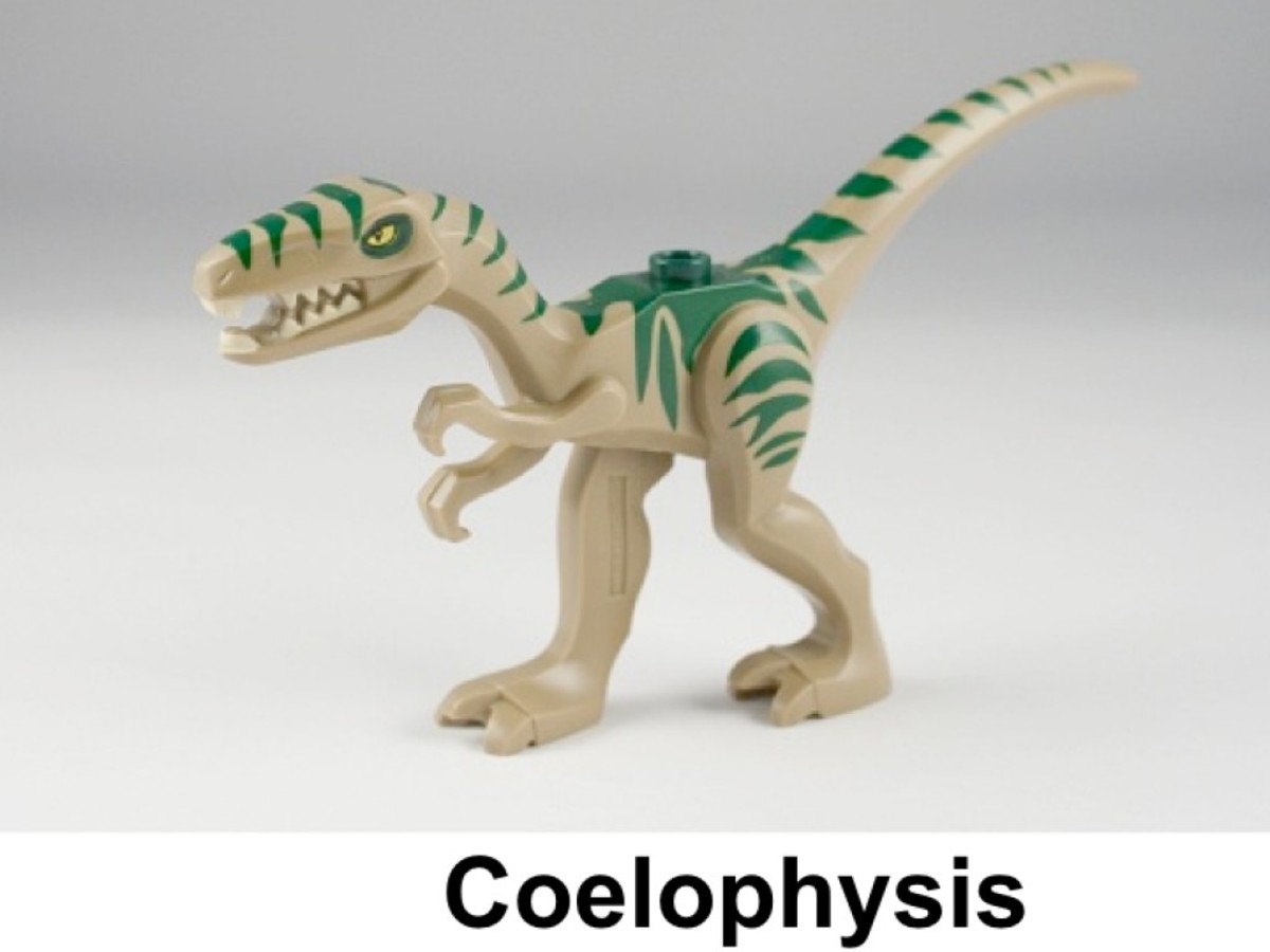LEGO Dino Ambush Attack 5882 Coelophysis Minifigure 
