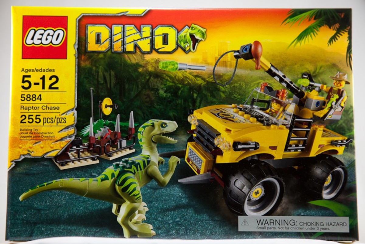 LEGO Dino Raptor Chase 5884 Box