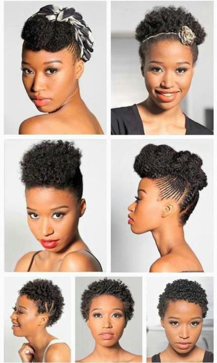 Use accessories or braids to create easy hairstyles.