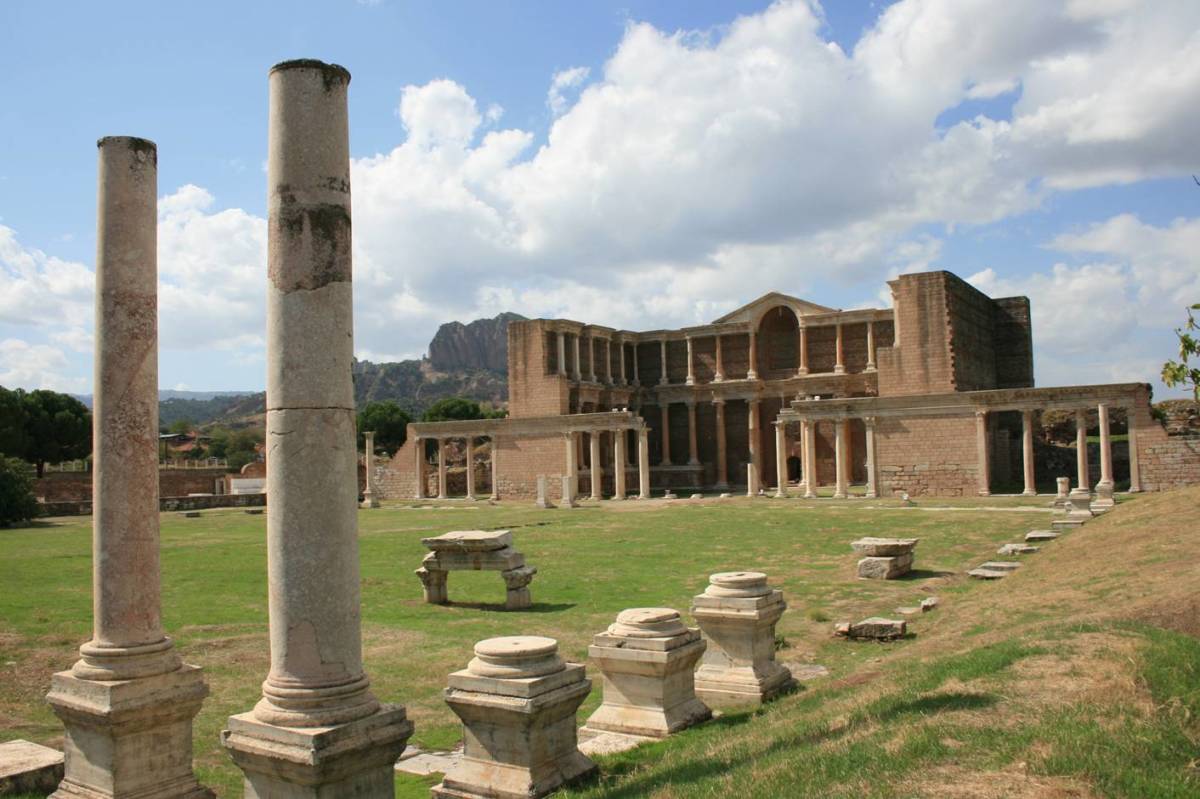 Ancient gymnasium at Sardis