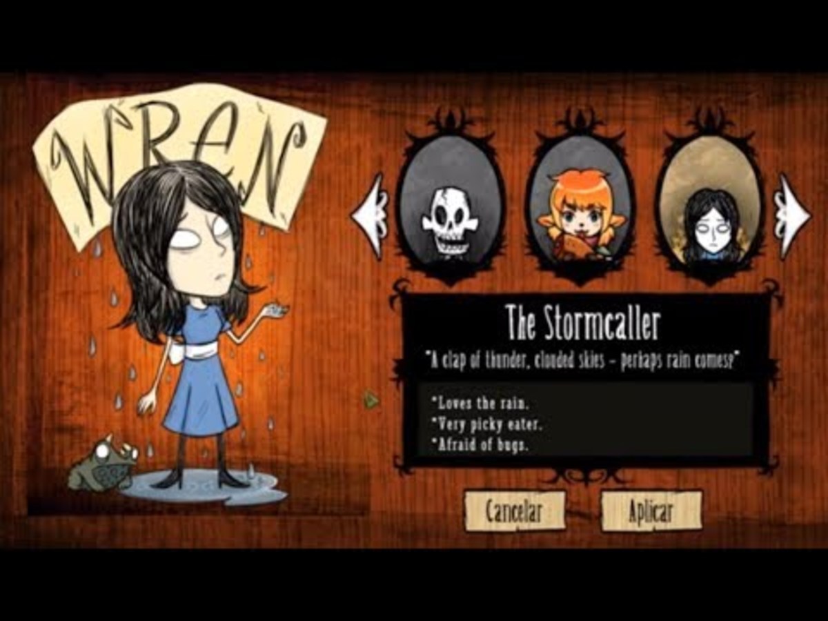 Don't Starve Together Character Mods; Wren The Stormcaller