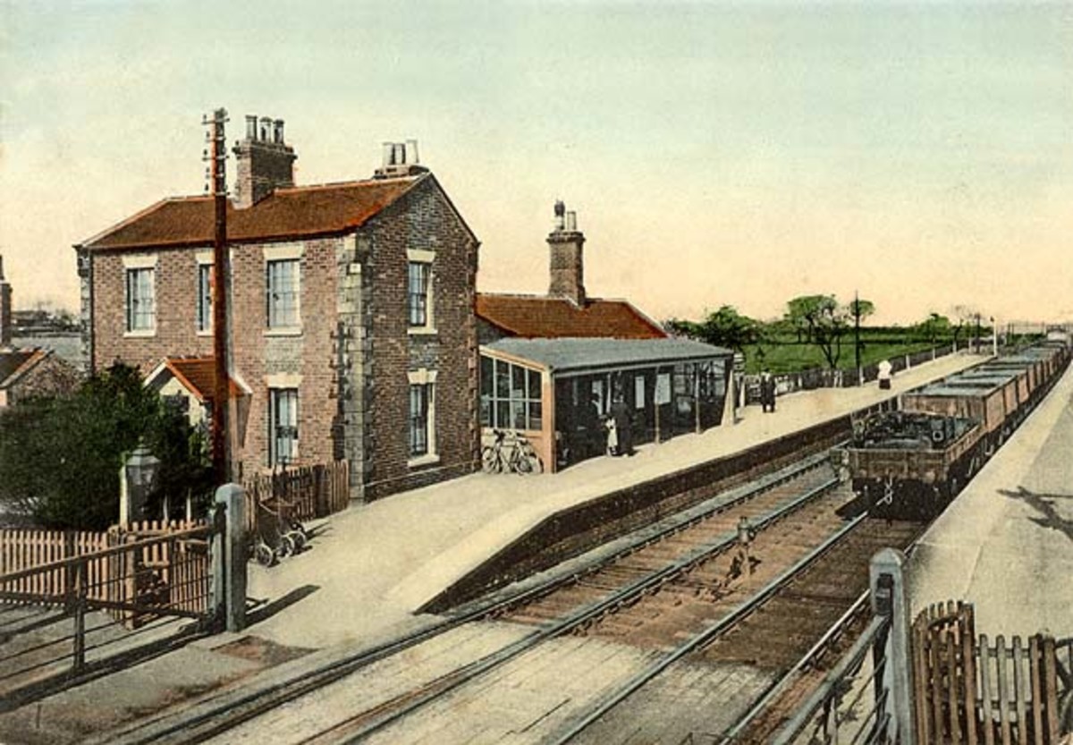 Picton Station served a farming village to the south-west. It was situated on the Leeds Northern Railway midway between Northallerton and Eaglescliffe