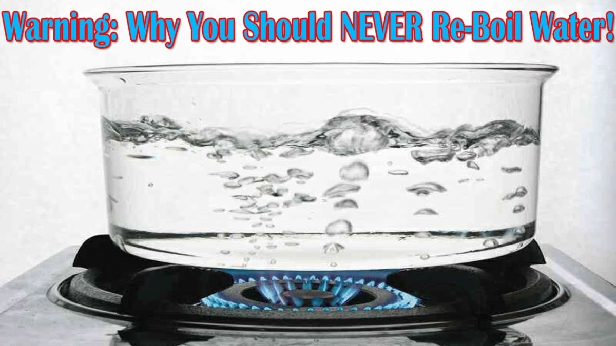 Twice Boiled Water: Facts To Ease Your Mind