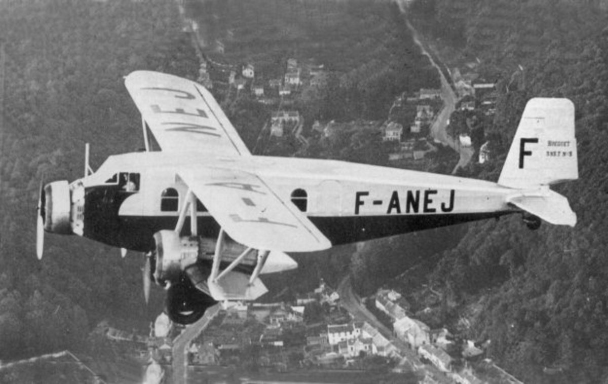 Above the South Atlantic French Airliners on the France South