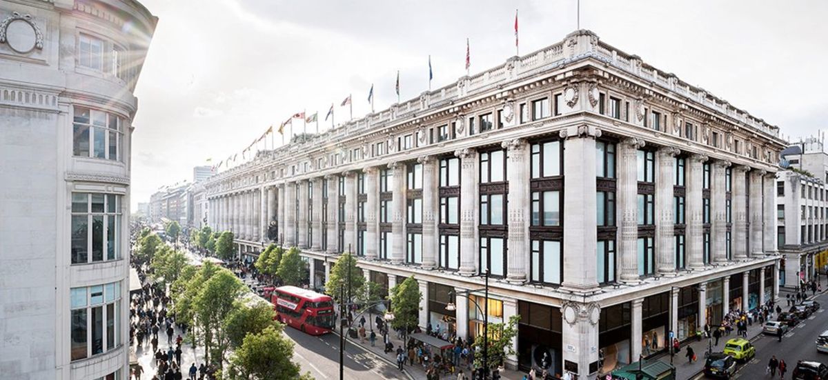 Selfridges in London went from snooty to street (although it's still pretty snooty, at least now the staff can wear YEEZY Season 5)