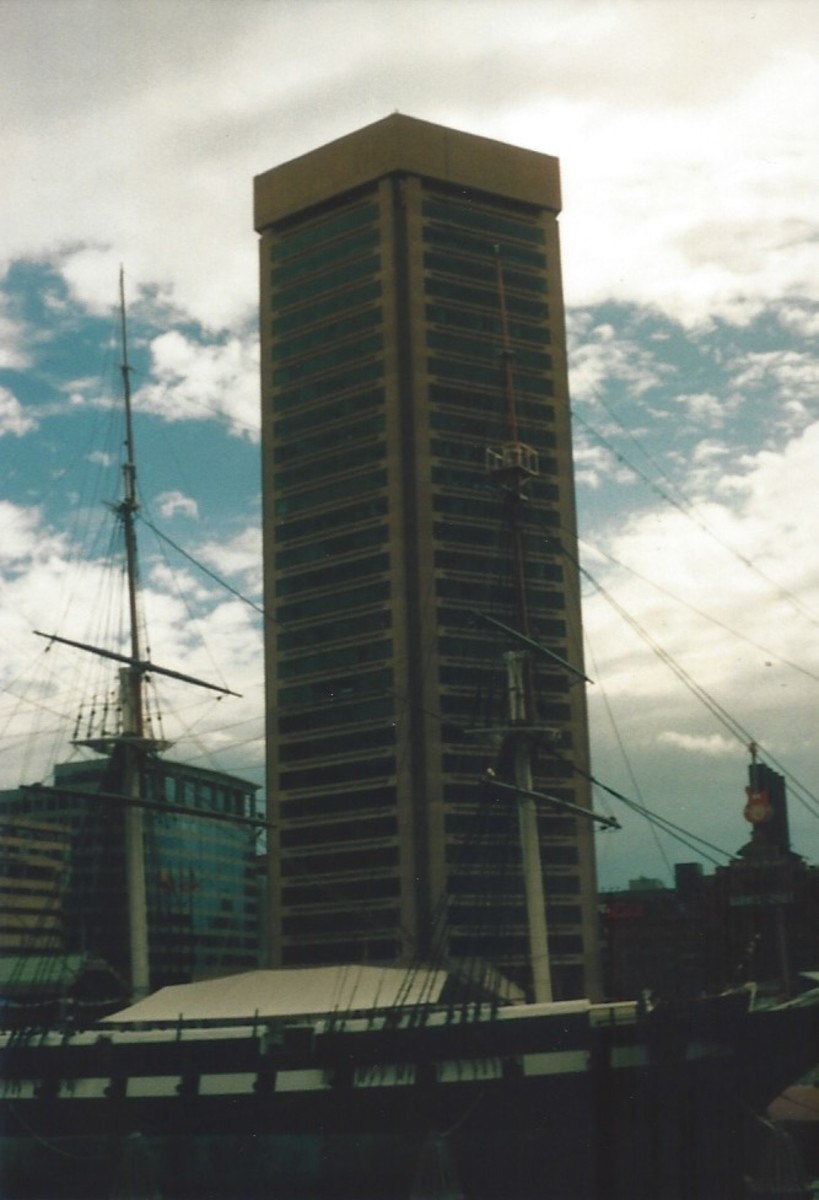 The World Trade Center in Baltimore.