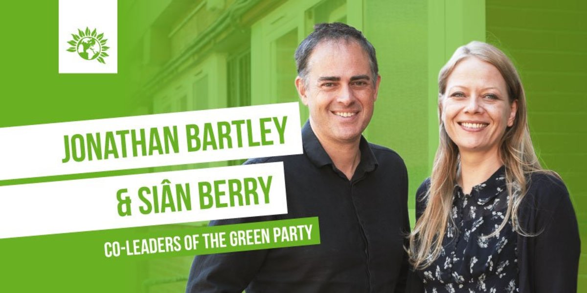 Newly Elected Leaders of The British Green Party