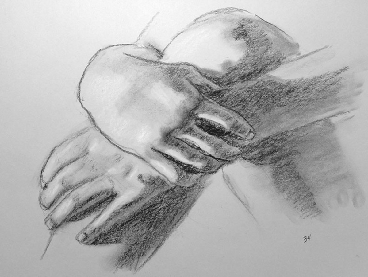 Charcoal drawing made simple