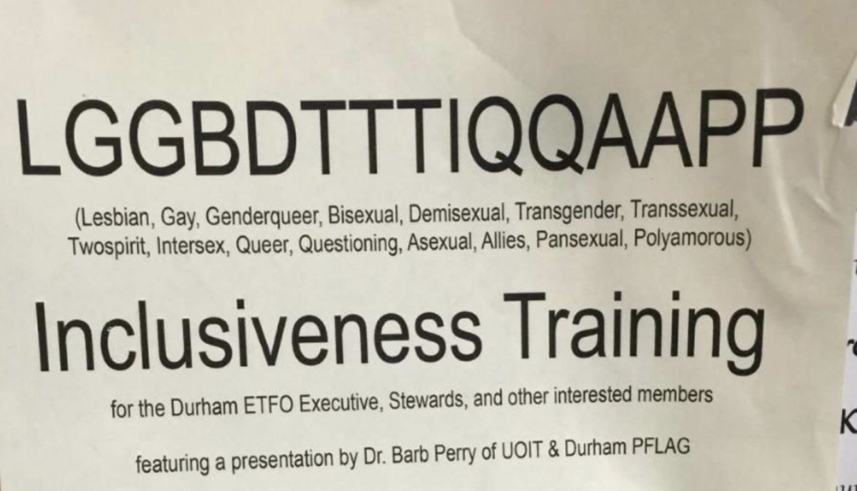 Inclusiveness training by Dr Barb Perry