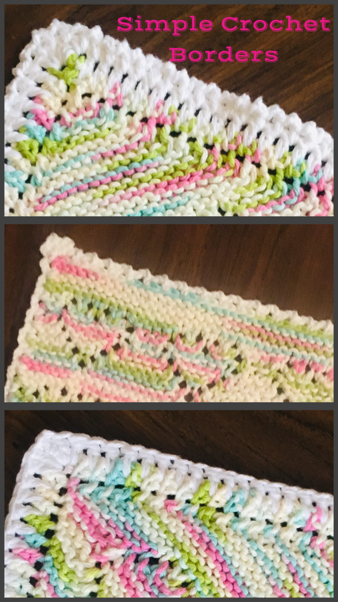 Three Quick and Easy Crochet Borders