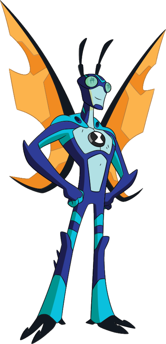 Stinkfly's appearance in the 2016 reboot of Ben 10.