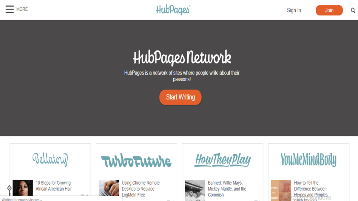 Hubpages 