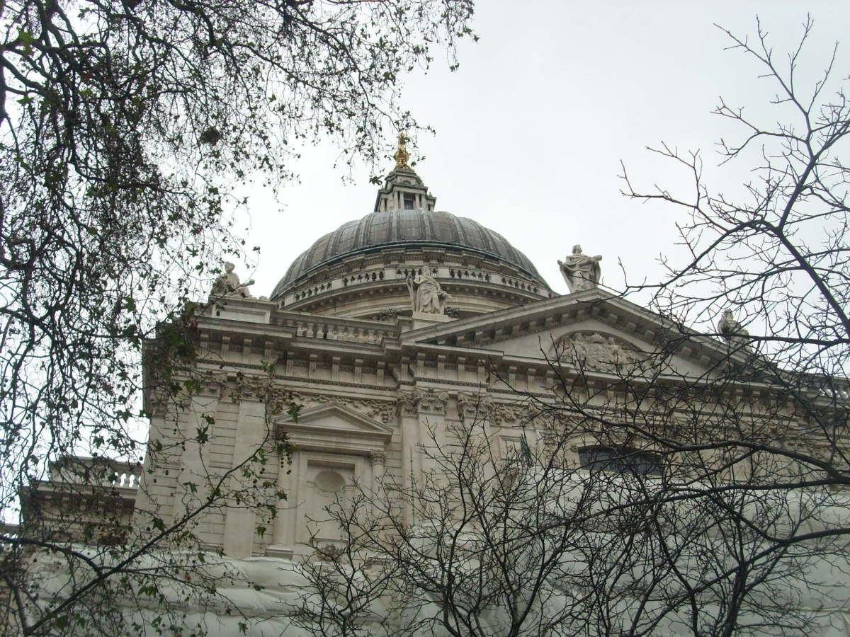A view of St Pauls Cathedral  
