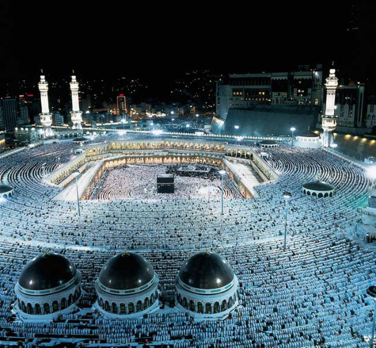 Hajj - Masjid al-Haram in Makkah, Saudi Arabia With ...