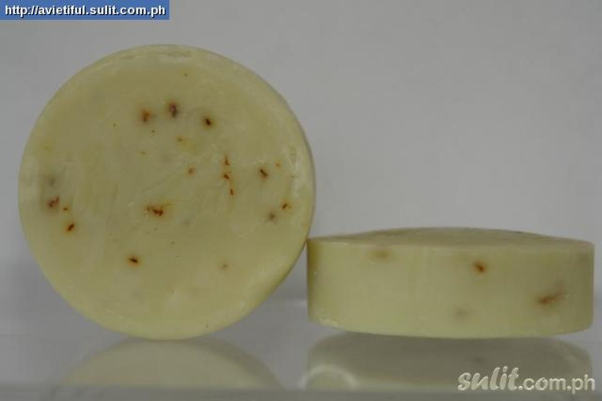 KALAMANSI (lemon)-GINGER SOAP in the Philippines