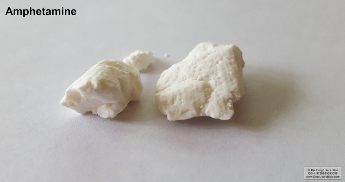 Pure amphetamine is white and can resemble the appearance of cocaine and crack. 