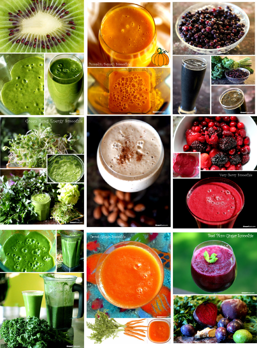 Making smoothies, especially green smoothies, is a great habit to acquire to quickly improve your nutrition!