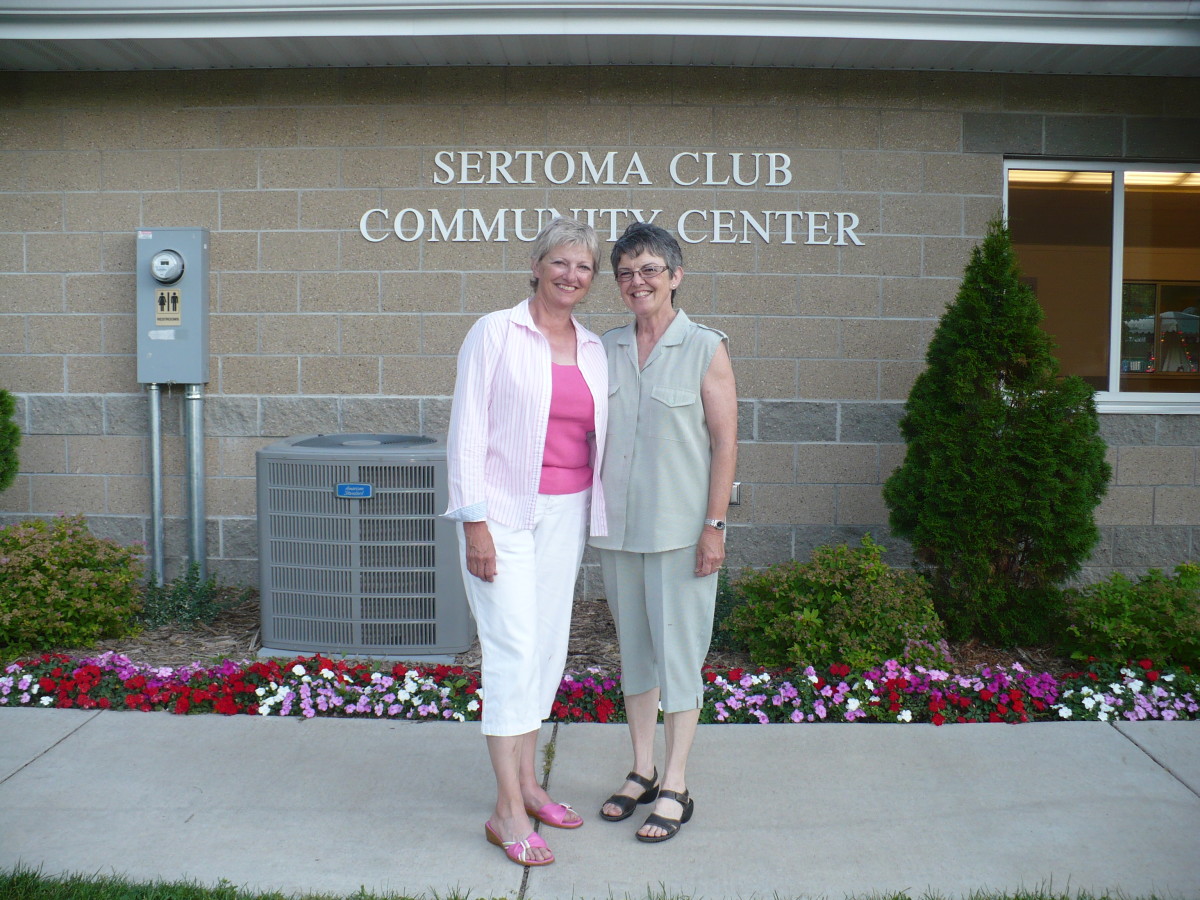 The Sertoma Community Center is great for larger get-togethers such as family reunions.