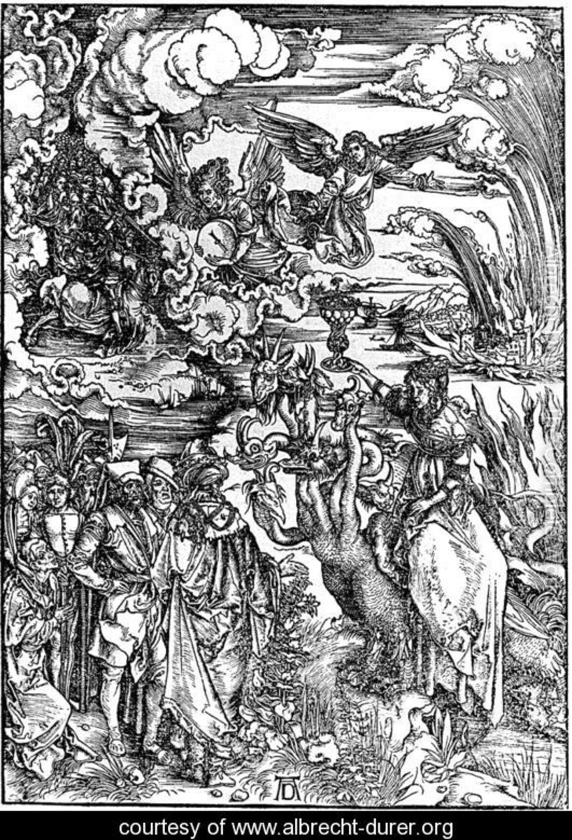 The Whore of Babylon, Albrecht Durer (1471-1528) 