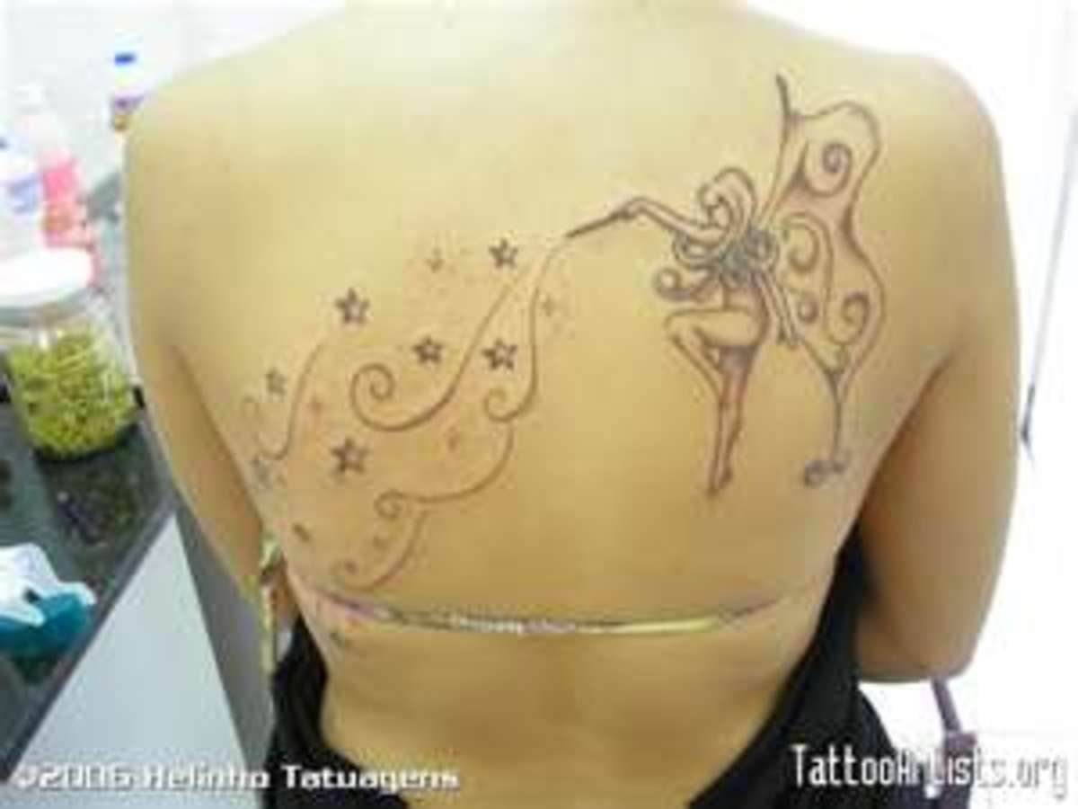 Realistic Fairy Tattoos