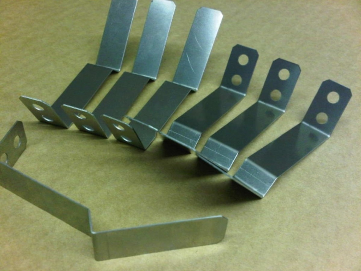 Stainless steel spring clips
