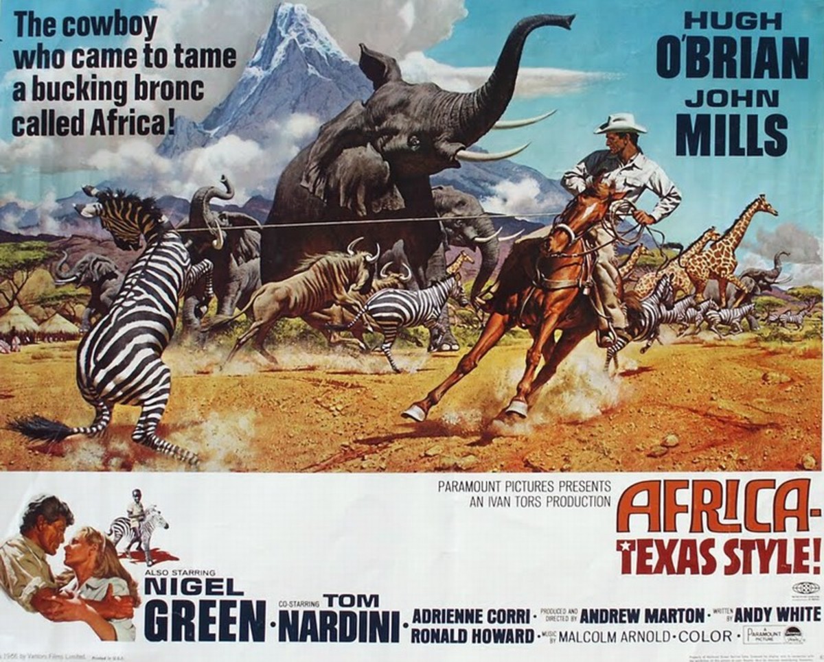 Africa Texas Style (1967) art by Frank McCarthy