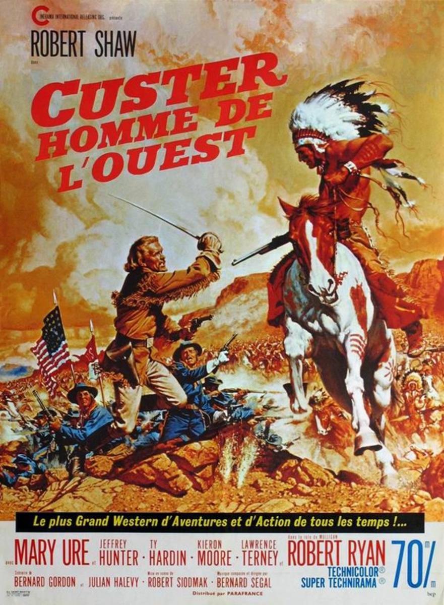 Custer of the West (1967) art by Frank McCarthy