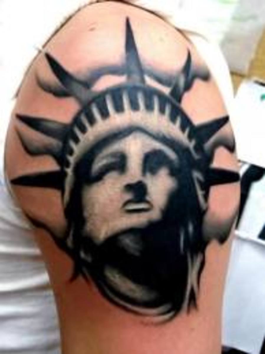 Statue of Liberty Tattoo Designs and Meanings HubPages