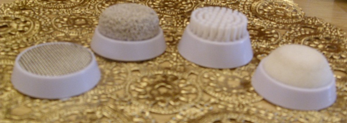 Pedicure tool attachments - Dry Heal Reducer, Stone Pumice, Nail Brush and Buffer, Finishing Pumice