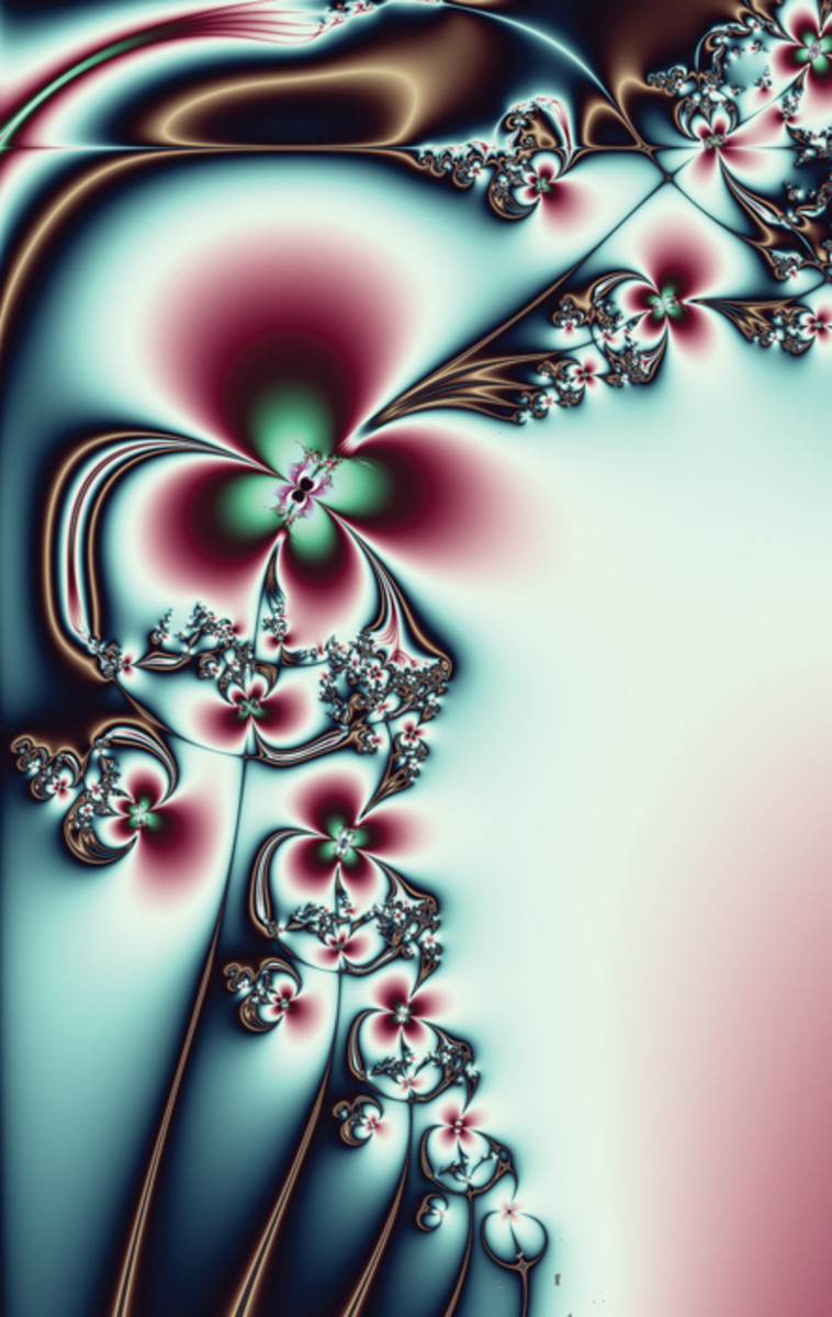I often find floral patterns when I explore Sterling2 output images