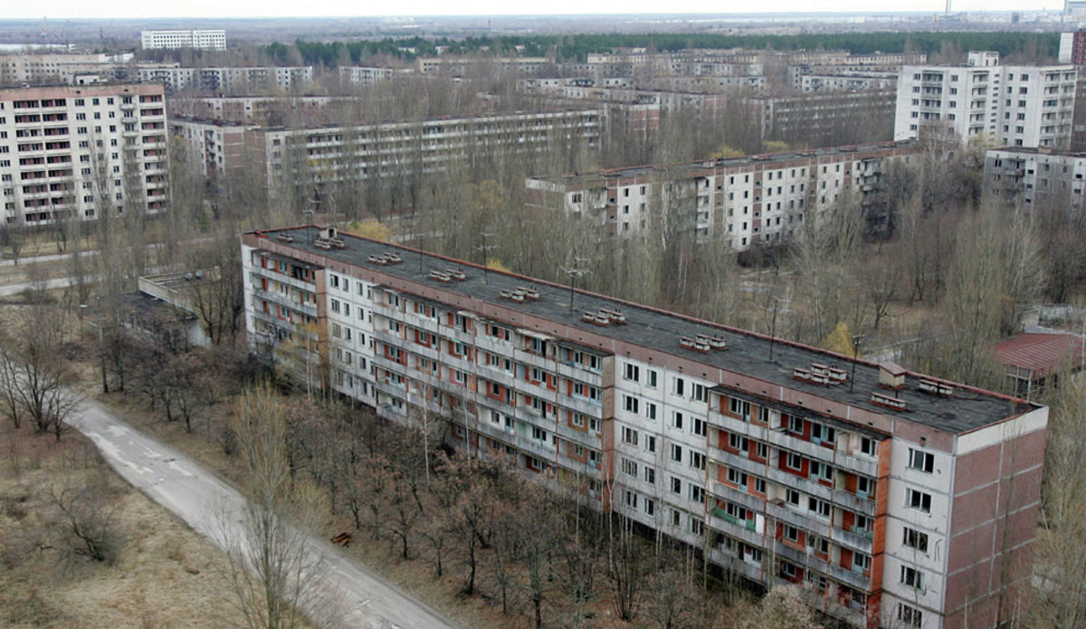 Abandoned town of Pripyat