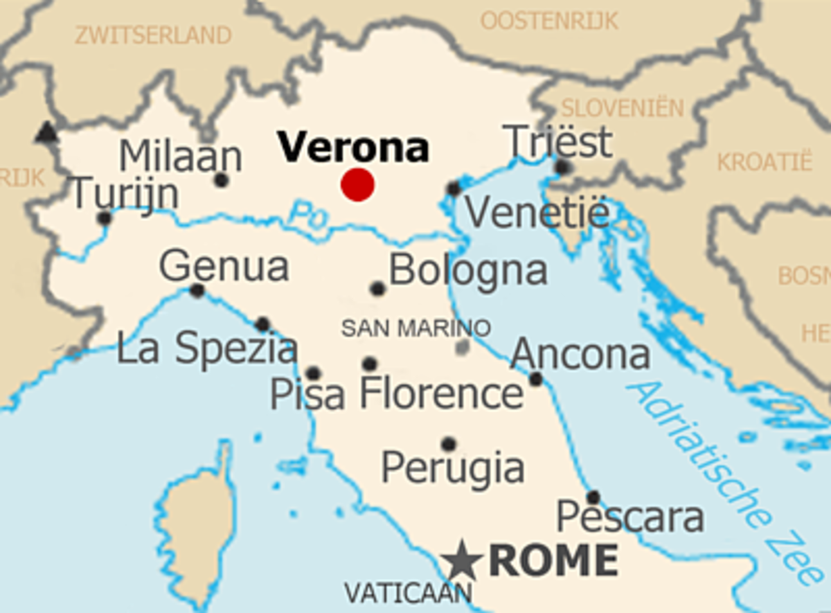 Map Italy Verona Get Map Update