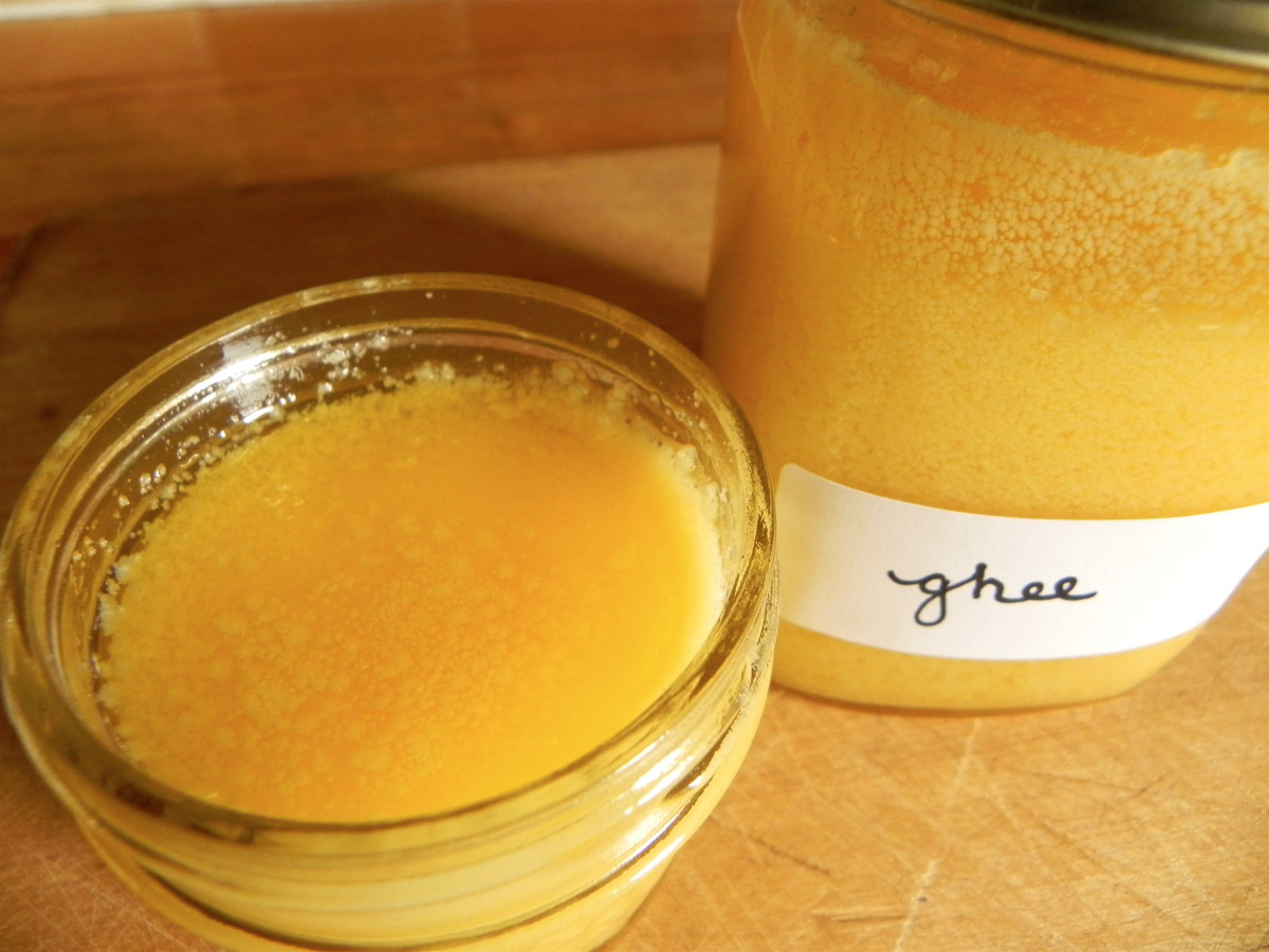 Ghee; all the fats of the milk
